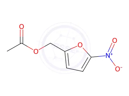 Chemical structure of (5-nitrofuran-2-yl)methyl acetate