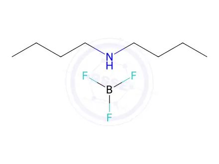 Chemical structure of (dibutylamine)trifluoroboron