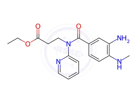 Chemical structure of Dabigatran Impurity 201