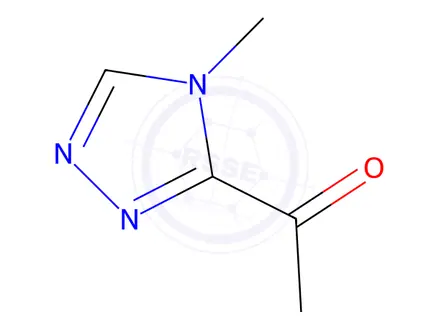 Chemical structure of 1-(4-Methyl-4H-1,2,4-triazol-3-yl)ethanone