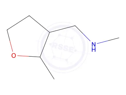Chemical structure of n-Methyl-1-(2-methyltetrahydrofuran-3-yl)methanamine
