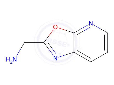 Chemical structure of Oxazolo[5,4-b]pyridine-2-methanamine