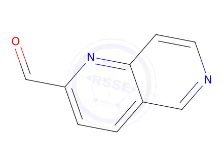 Chemical structure of 1,6-Naphthyridine-2-carbaldehyde