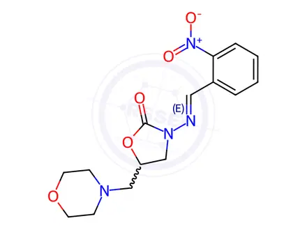 Chemical structure of 2-NP-AMOZ