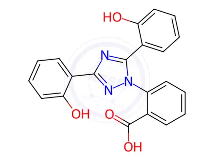 Chemical structure of Deferasirox EP Impurity C