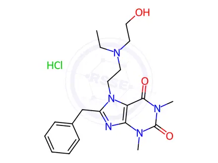 Chemical structure of Bamifylline Hydrochloride
