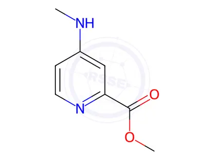 Chemical structure of Methyl 4-(Methylamino)picolinate