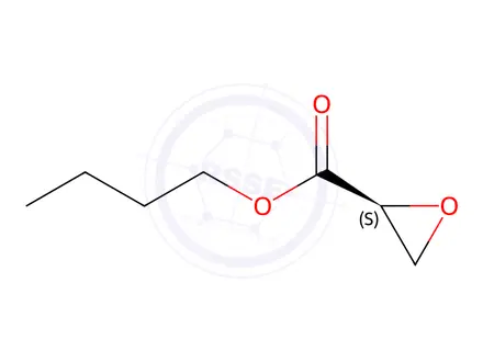 Chemical structure of (S)-Butyl oxirane-2-carboxylate