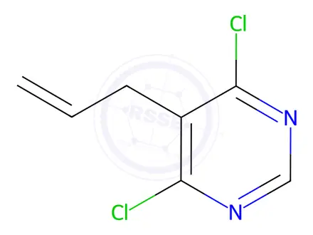 Chemical structure of 5-Allyl-4,6-dichloropyrimidine