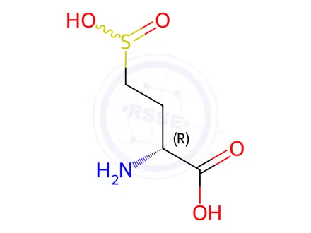 Chemical structure of D-HOMOCYSTEINESULFINIC ACID