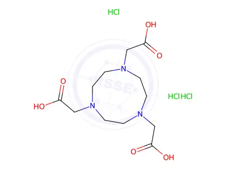 Chemical structure of NOTA Trihydrochloride Salt