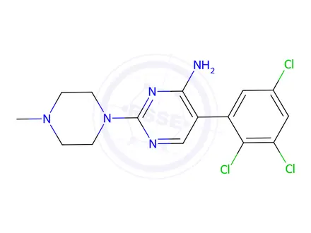 Chemical structure of Sipatrigine