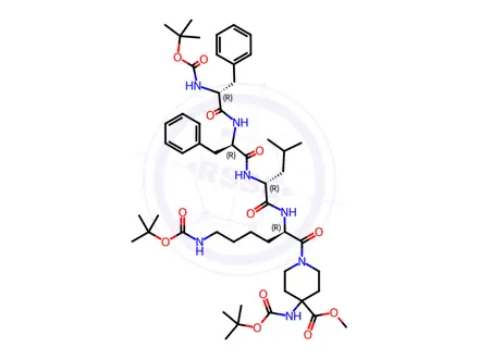 Chemical structure of Difelikefalin Acetate Impurity 70
