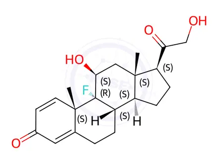 Chemical structure of Desmethyl Desoximetasone