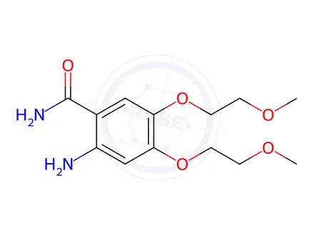 Chemical structure of Erlotinib Impurity 187
