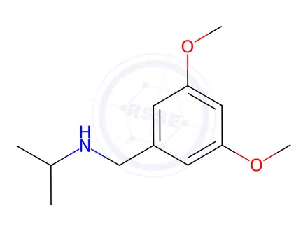 Chemical structure of n-(3,5-Dimethoxybenzyl)propan-2-amine