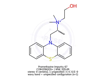 Chemical structure of Promethazine Impurity 67