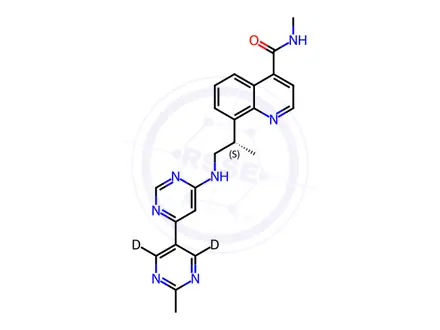 Chemical structure of VX-984