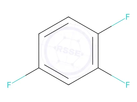 Chemical structure of 1,2,4-Trifluorobenzene