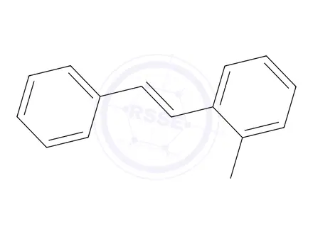 Chemical structure of 1-Methyl-2-styrylbenzene
