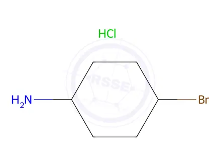 Chemical structure of 4-Bromocyclohexanamine Hydrochloride
