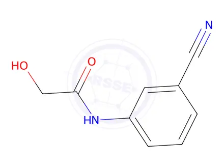 Chemical structure of n-(3-Cyanophenyl)-2-hydroxyacetamide