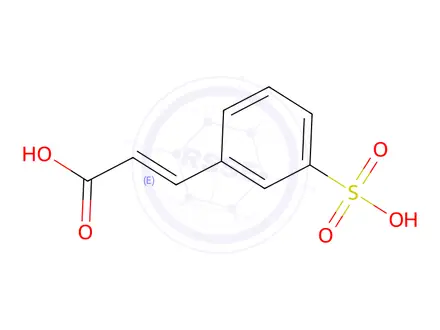 Chemical structure of (E)-3-(3-Sulfophenyl)acrylic Acid