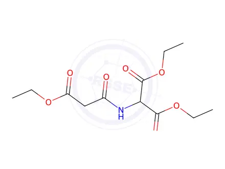 Chemical structure of Diethyl 2-(3-ethoxy-3-oxopropanamido)Malonate