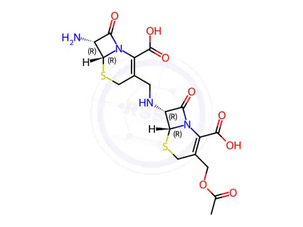Chemical structure of Cefazolin Impurity 139