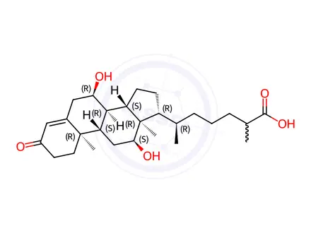 Chemical structure of Cholesterol Impurity 80