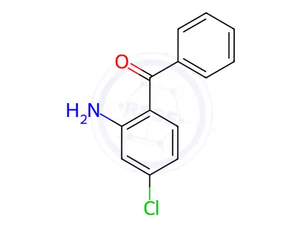 Chemical structure of Diazepam Impurity 23