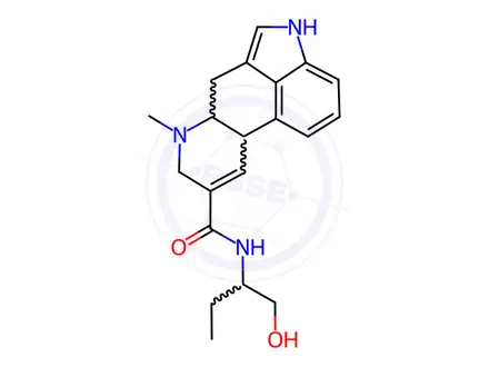 Chemical structure of Methylergometrinine Impurity 1