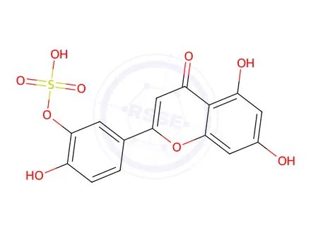 Chemical structure of Luteolin 3'-sulfate