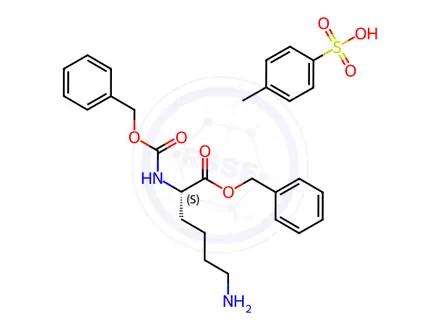 Chemical structure of Lysine Impurity 71 p-Toluenesulfonate