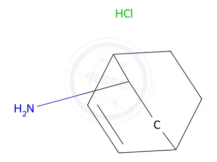 Chemical structure of Bicyclo[2.2.2]oct-5-en-2-amine hydrochloride