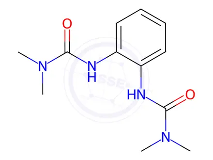 Chemical structure of N,N''-1,2-Phenylenebis(N',N'-dimethylurea)