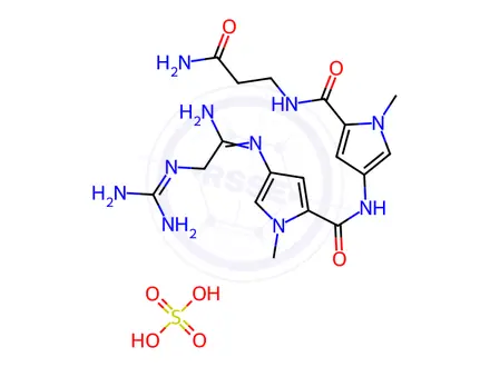 Chemical structure of Netropsin Sulfate