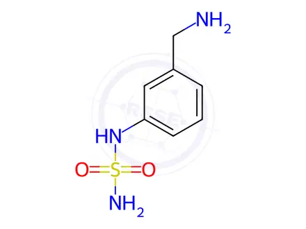 Chemical structure of N-[3-(Aminomethyl)phenyl]sulfamide