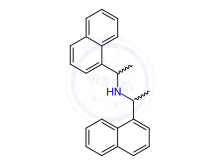 Chemical structure of Evocalcet Impurity 105