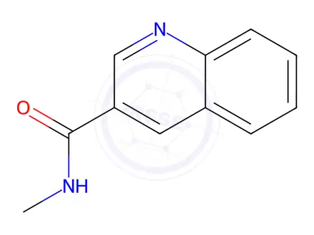 Chemical structure of N-Methylquinoline-3-carboxamide