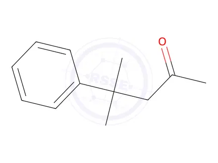 Chemical structure of 4-Methyl-4-phenylpentan-2-one