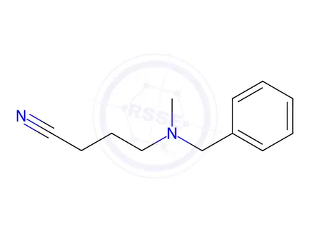 Chemical structure of N-Methyl-N-(3-cyanopropyl)benzylamine
