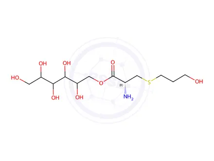Chemical structure of Fudosteine Impurity 53