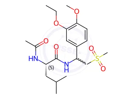 Chemical structure of Apremilast Impurity 83