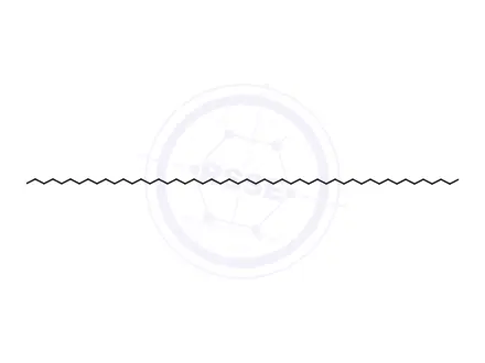 Chemical structure of n-Pentacontane