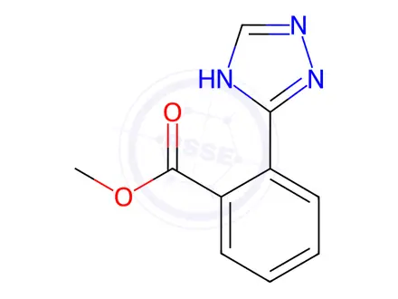Chemical structure of Methyl 2-(1H-1,2,4-triazol-5-yl)benzoate