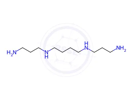 Chemical structure of Spermine (71-44-3)