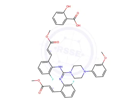Chemical structure of Letermovir Impurity 121
