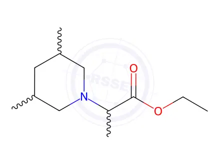 Chemical structure of Ethyl 2-(3,5-dimethylpiperidin-1-yl)propanoate