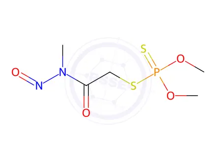 Chemical structure of Dimethoate Impurity 21 (N-Nitroso Dimethoate)